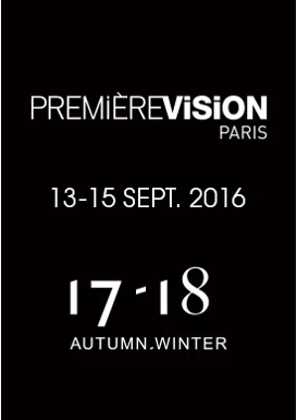 Illustration de l’article « PREMIERE VISION PARIS Du 13/09/16 au 15/09/16 »