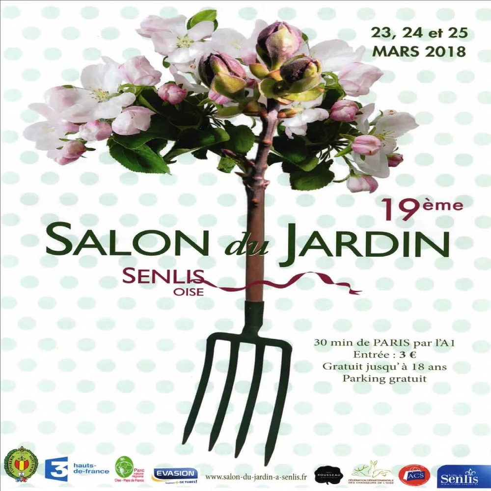 Illustration de l’article « Salon du Jardin 2018 – SENLIS – 23 24 et 25 mars 2018 »