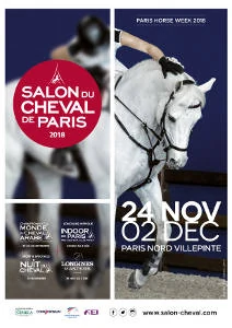 Illustration de l’article « Salon du cheval de Paris Du 24 novembre au 2 décembre 2018 – au Parc des Expositions de Paris Nord Villepinte »